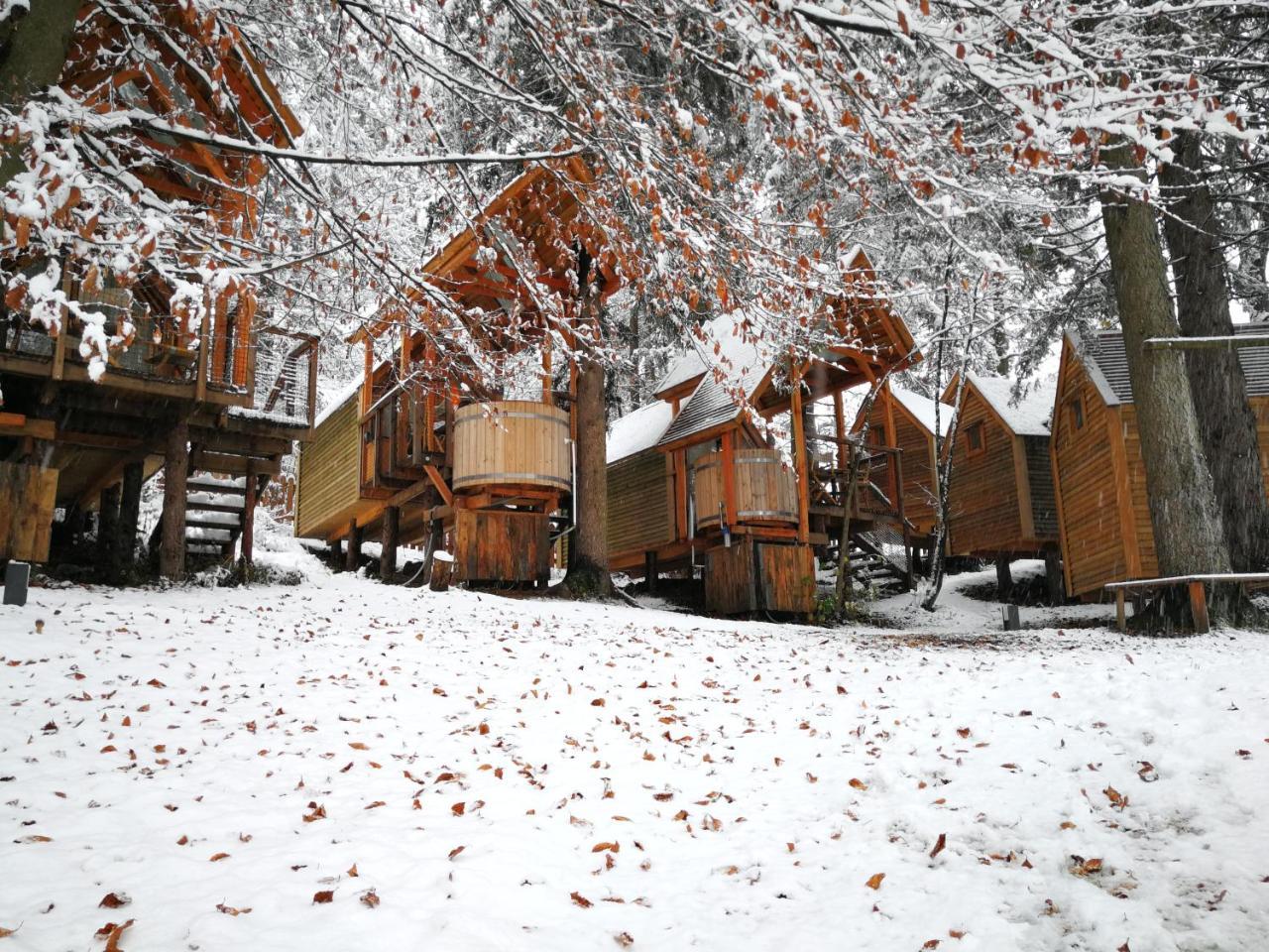 Ribno Alpine Glamping Hotel Bled Kültér fotó
